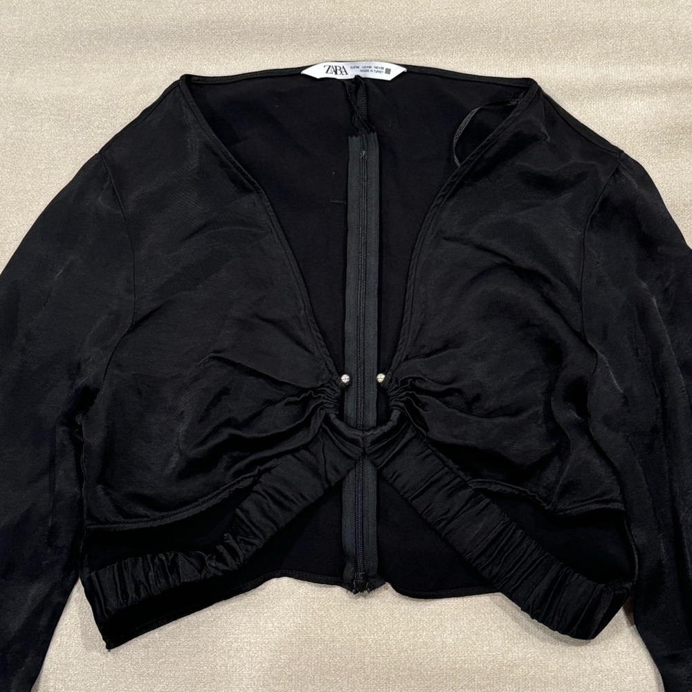Silver hardware detail Top